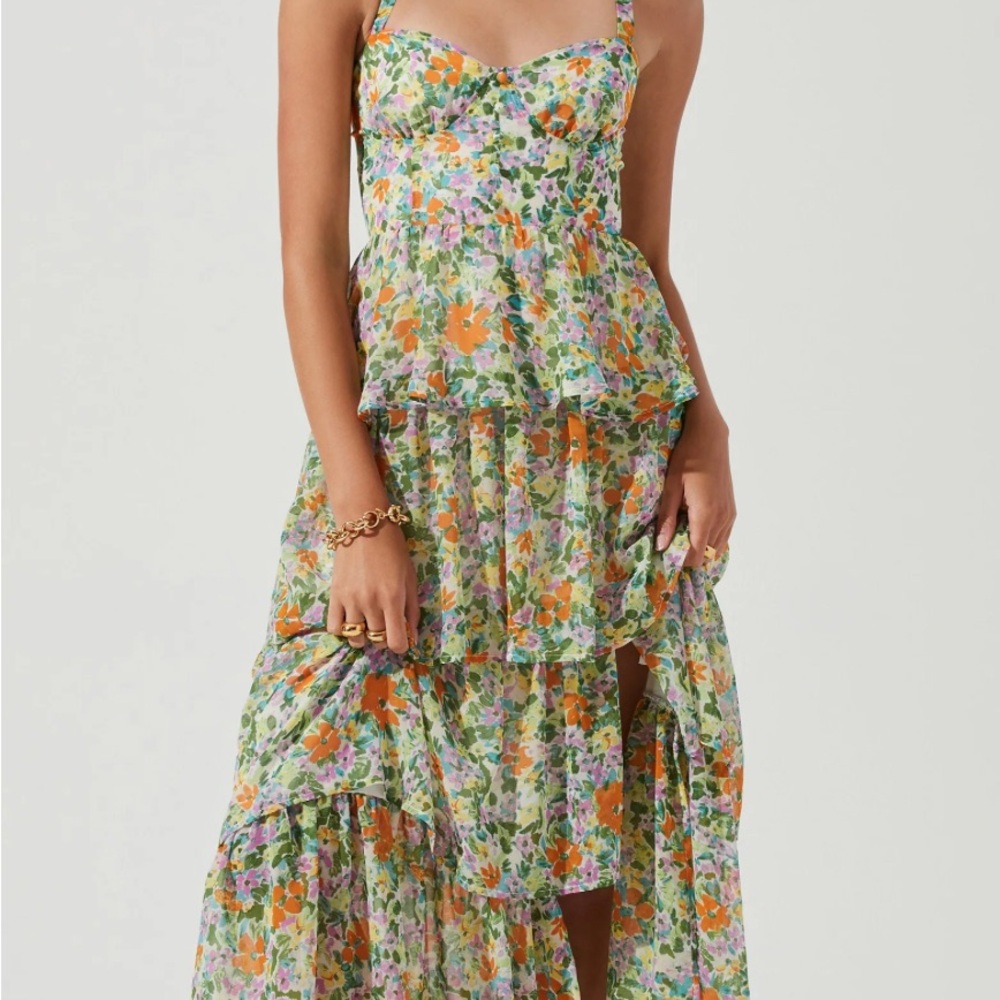 Astr the label: Floral Multicolor Maxi Dress